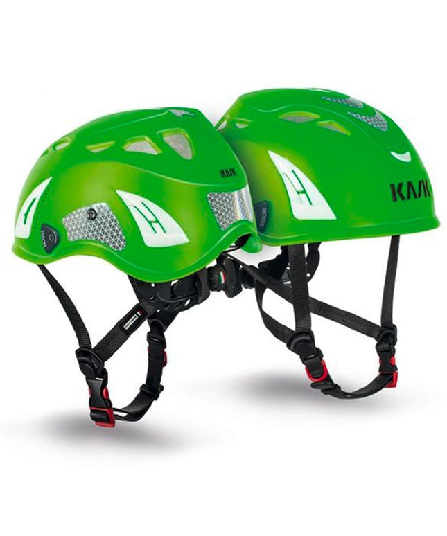 Casca de protectie KASK SUPERPLASMA PL HI VIZ, alpinism, lucru la inlatime, reflectorizanta