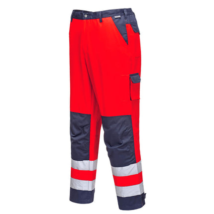 Pantaloni reflectorizanti Portwest LYON TX51, 65% poliester, 35% bumbac, 245 gr/mp
