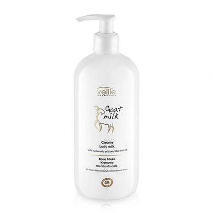 Lapte de corp cu extract din lapte de capra si acid hialuronic, 500ml