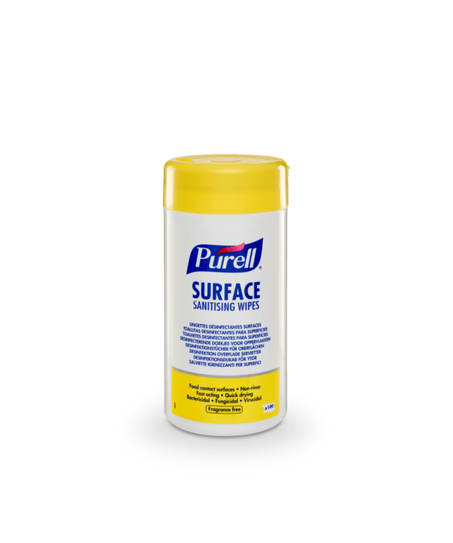 Servetele dezinfectante pentru suprafete Purell 95102