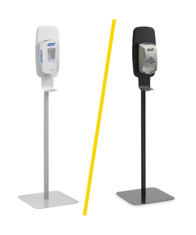Stativ mobil Purell Sanitising Stand GRI / NEGRU pentru dozatoare TFX - Cromat